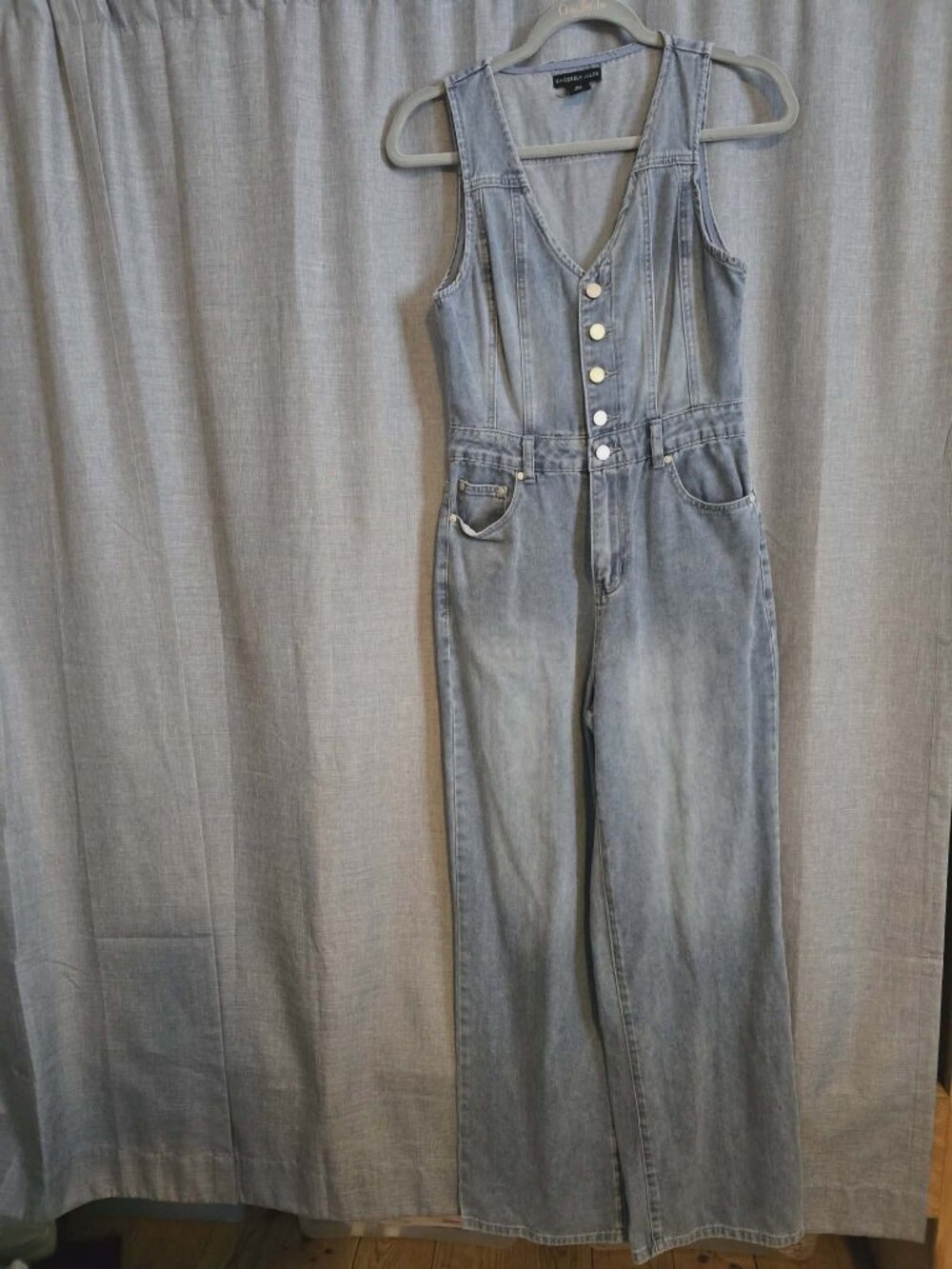 Light wash Denim jumpsuit Size Small Small